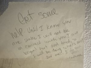 The Note in the Empty Bedroom